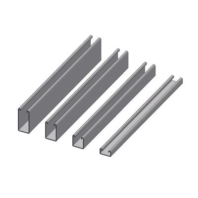 Harga yang bagus HDG Cold Forming Galvanized U Channel For Photovoltaic Structure on line