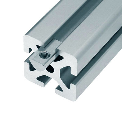 Harga yang bagus Adjustable Extruded Aluminium Profile Rail For PV Mounting System on line