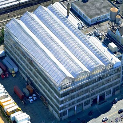 Harga yang bagus Photovoltaic Single Multi Span Q235B Agricultural Greenhouse on line