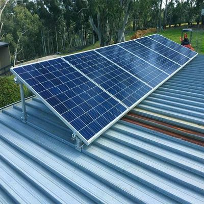 Harga yang bagus ISO9001 Galvanized SS304 Solar Panel Roof Mounting Systems on line