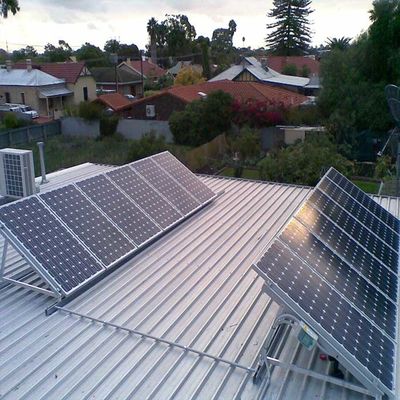 Harga yang bagus Roof Mount Anodized SUS304 Solar Panel Racking System on line