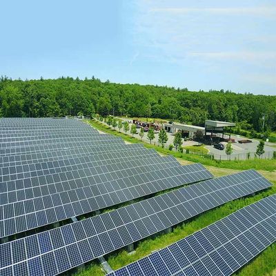 Harga yang bagus Anti Corrosion Anodized Galvanized Ground Mounted Solar Systems on line