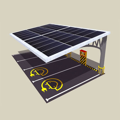 Harga yang bagus Customized Angle Solar Panel Racking System For Metal Carport on line