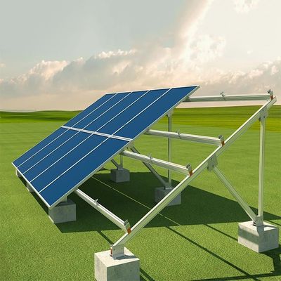 Harga yang bagus Anticorrosive Galvanized Ground Mounted Solar Panel Systems on line