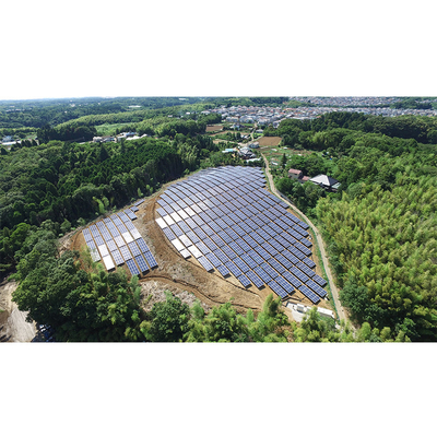Harga yang bagus ISO Lightweight Galvanized Steel Ground mounted PV Systems solar bracket solar structure on line