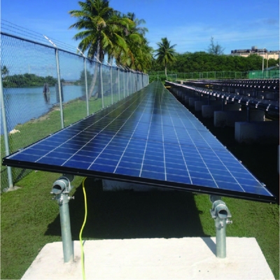 Harga yang bagus Ground Terrace Solar Panel Mounting Bracket Simple construction solar mounting system on line