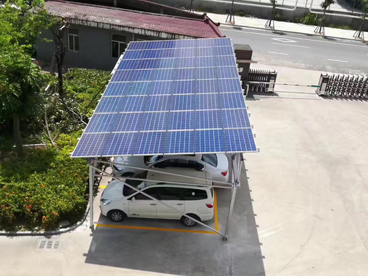 Harga yang bagus Solar parking steel structure Solar pv carport mounting brackets carport solar mounting system on line