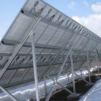 Harga yang bagus Hot Dip Galvanized Steel Aluminum CY Solar Photovoltaic Ground Mounting System on line
