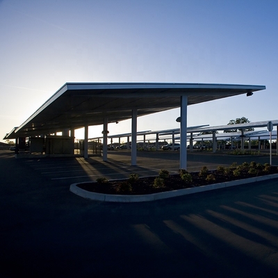 Harga yang bagus Car Garage Port Aluminum Solar Carport Canopy Mounting system solar bracket solar mounting system on line